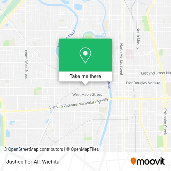 Justice For All map
