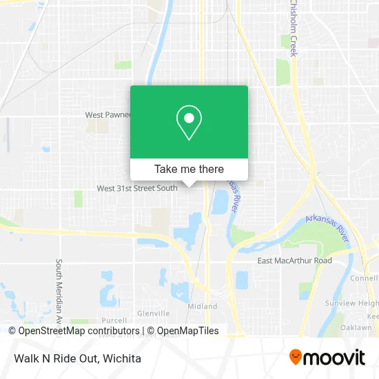 Walk N Ride Out map