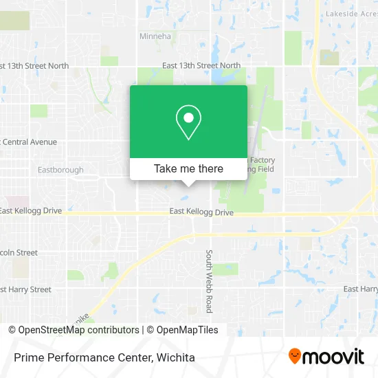Prime Performance Center map