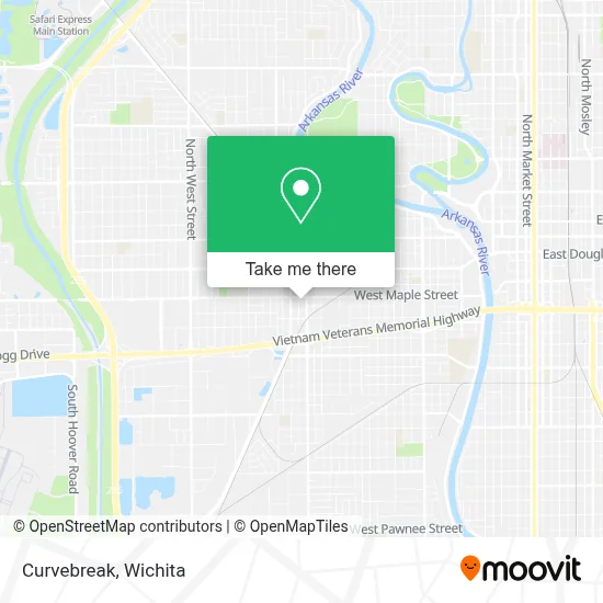 Curvebreak map