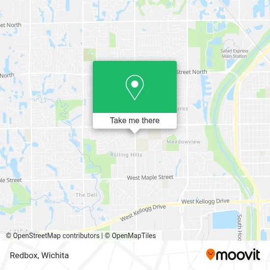 Redbox map