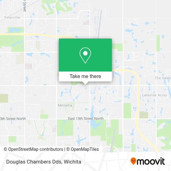Douglas Chambers Dds map