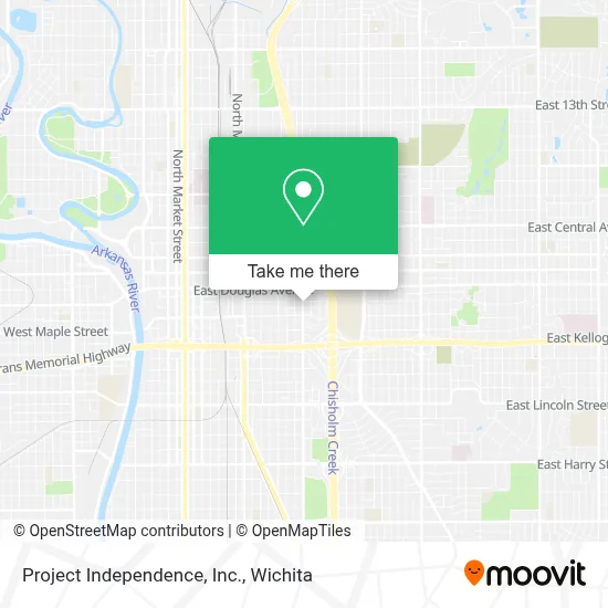 Project Independence, Inc. map