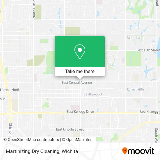 Martinizing Dry Cleaning map