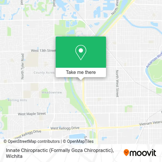Innate Chiropractic (Formally Goza Chiropractic) map