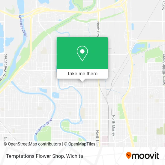 Temptations Flower Shop map