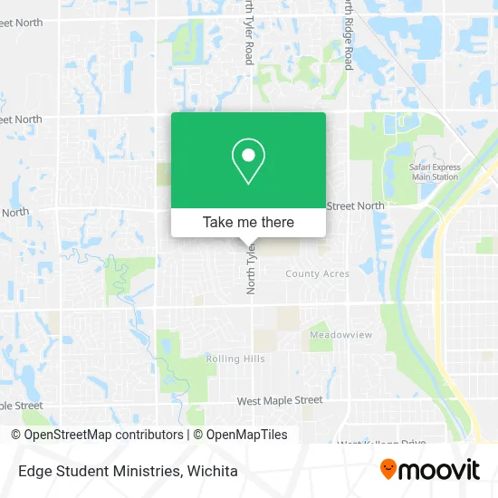 Edge Student Ministries map