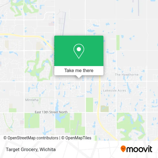 Target Grocery map