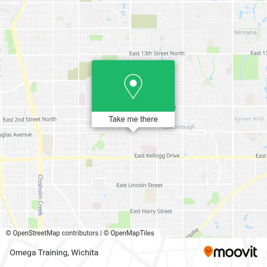 Omega Training map