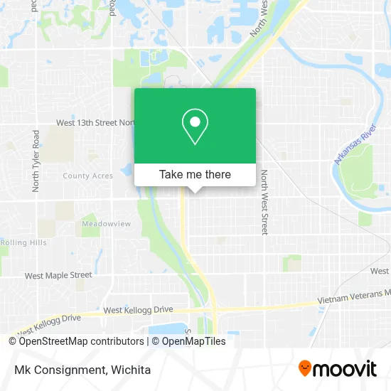 Mk Consignment map