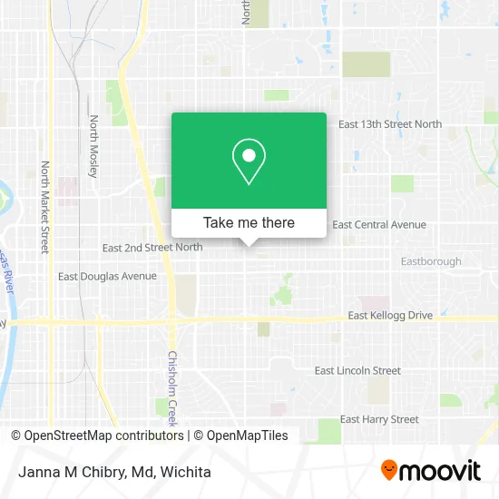 Janna M Chibry, Md map