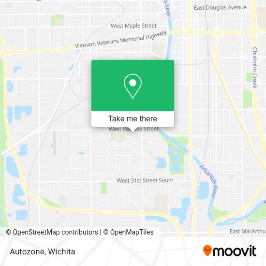 Autozone map