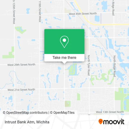 Intrust Bank Atm map