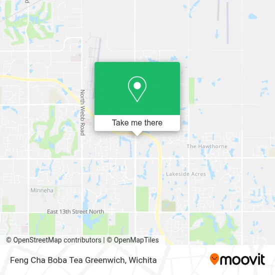 Feng Cha Boba Tea Greenwich map