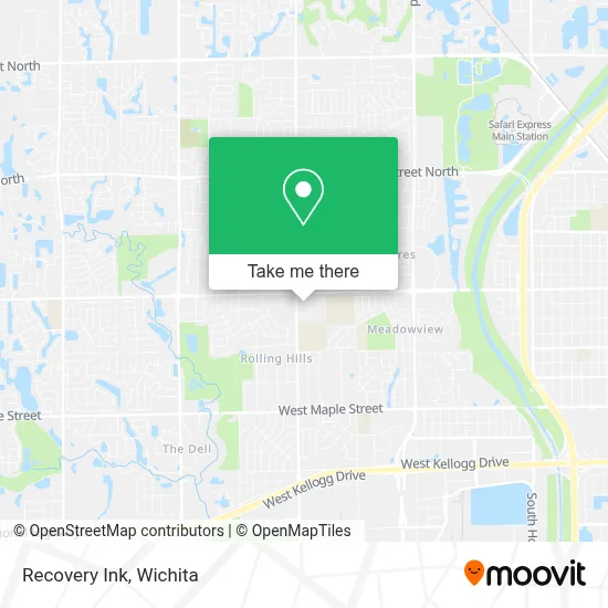 Recovery Ink map