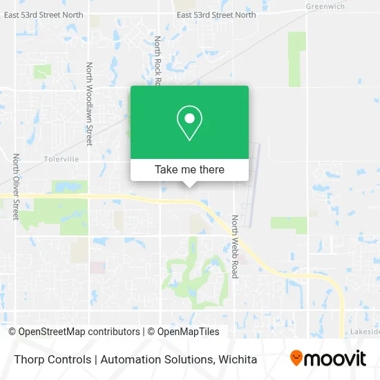 Thorp Controls | Automation Solutions map