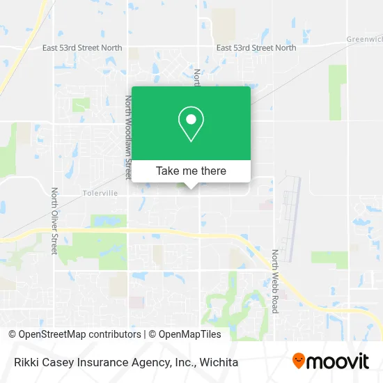 Rikki Casey Insurance Agency, Inc. map