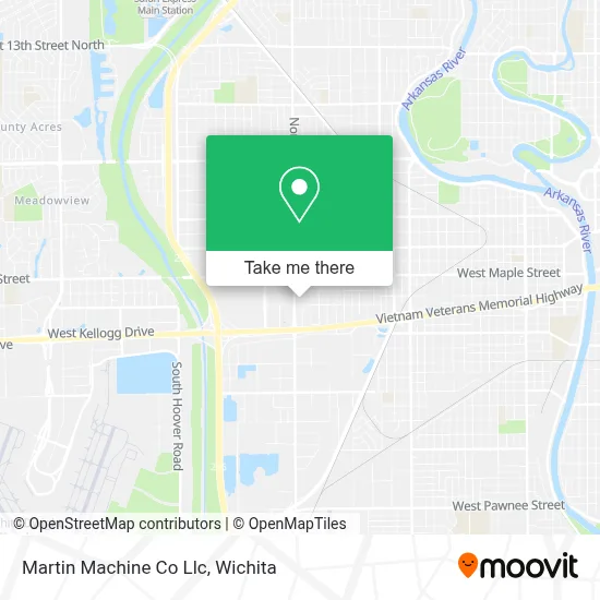 Martin Machine Co Llc map