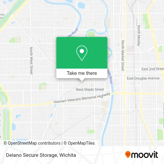 Delano Secure Storage map