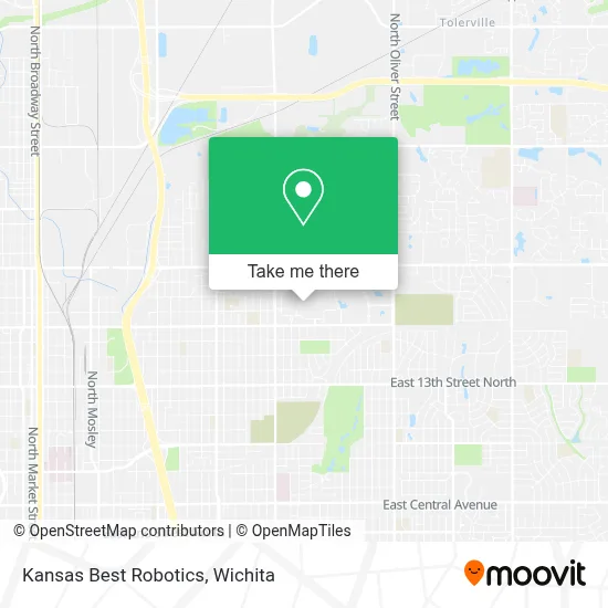 Kansas Best Robotics map
