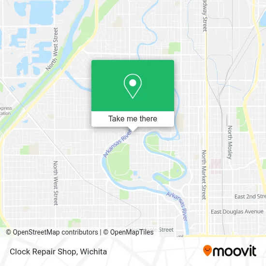 Clock Repair Shop map