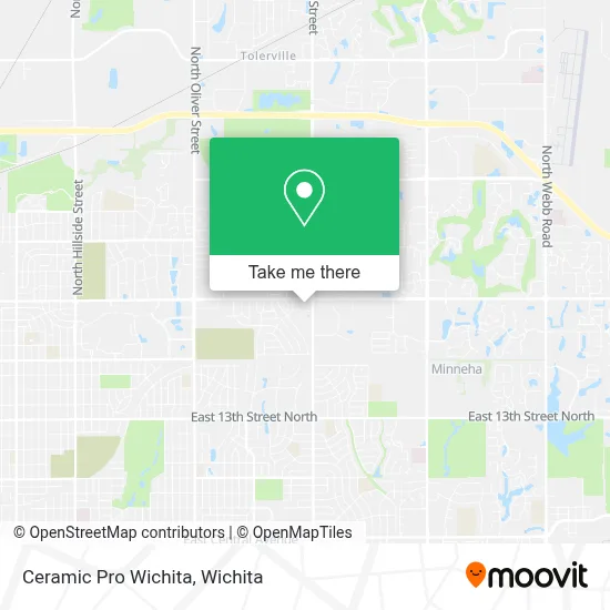Ceramic Pro Wichita map