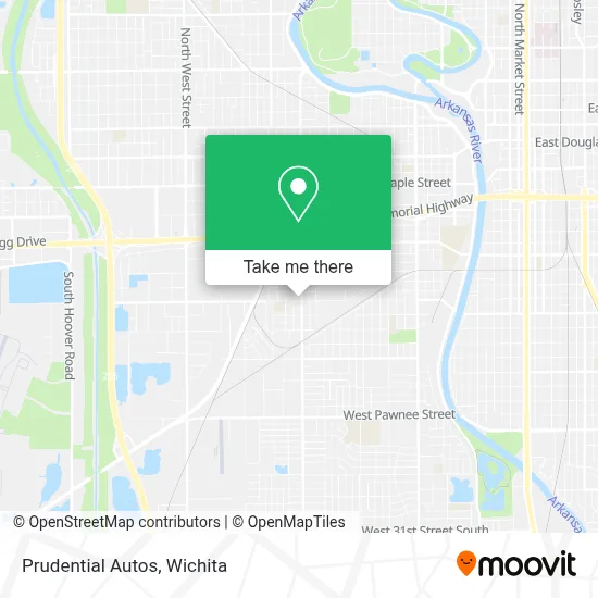 Prudential Autos map