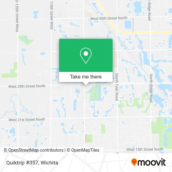 Quiktrip #357 map