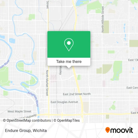 Endure Group map