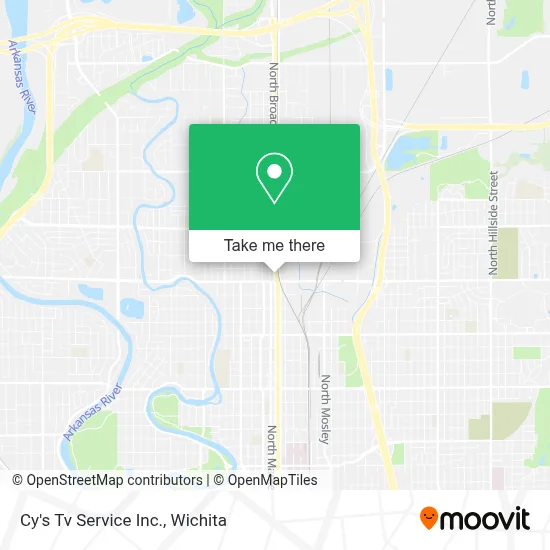 Cy's Tv Service Inc. map