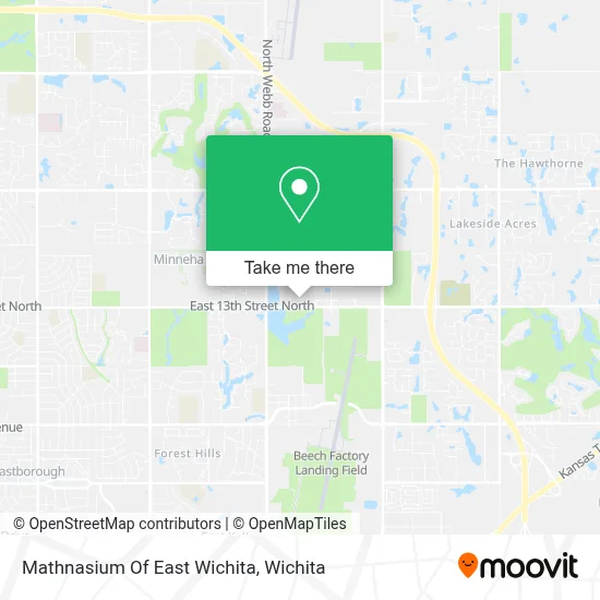 Mathnasium Of East Wichita map