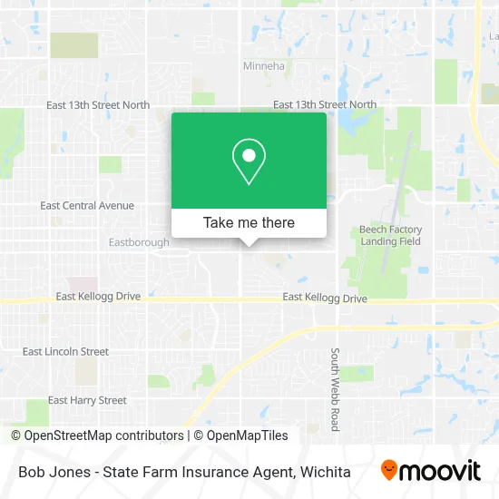 Bob Jones - State Farm Insurance Agent map