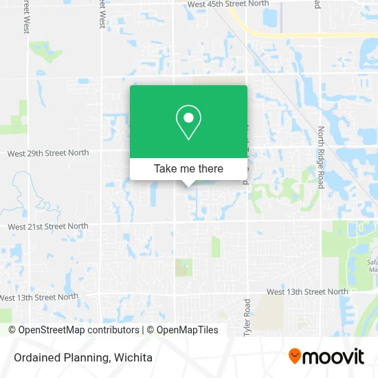 Ordained Planning map
