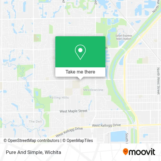 Pure And Simple map