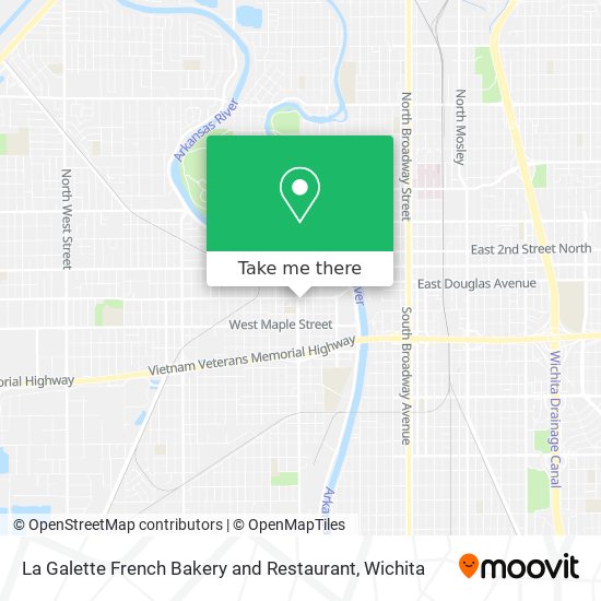 La Galette French Bakery and Restaurant map