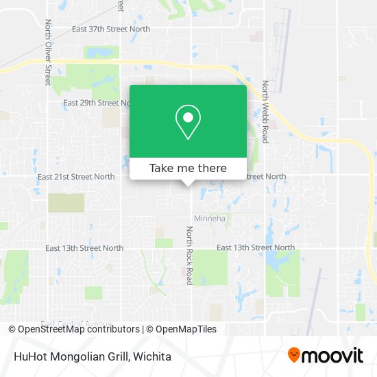 Mapa de HuHot Mongolian Grill