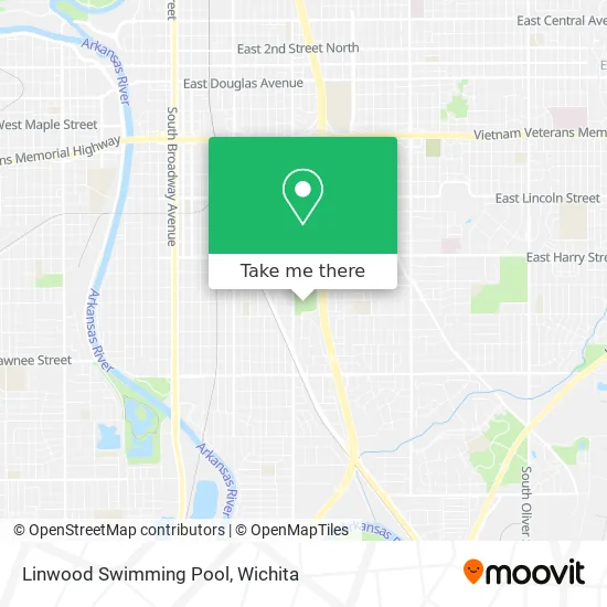 Linwood Swimming Pool map