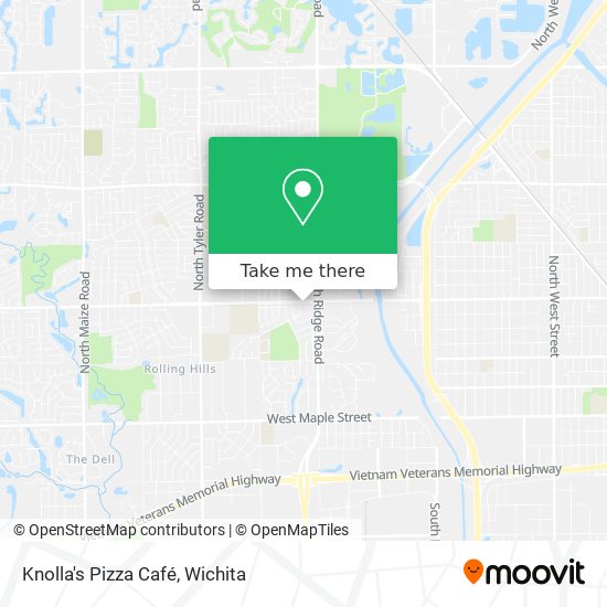 Mapa de Knolla's Pizza Café