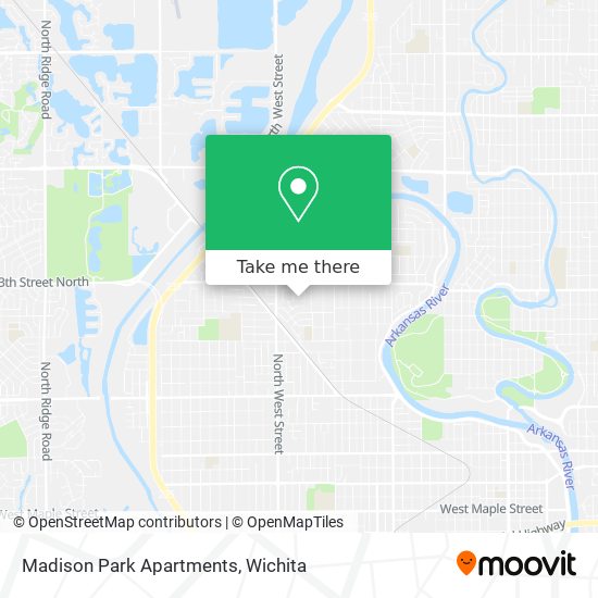 Madison Park Apartments map