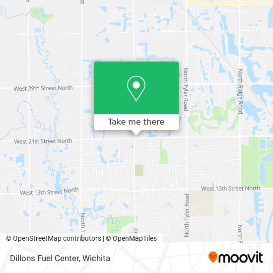 Dillons Fuel Center map