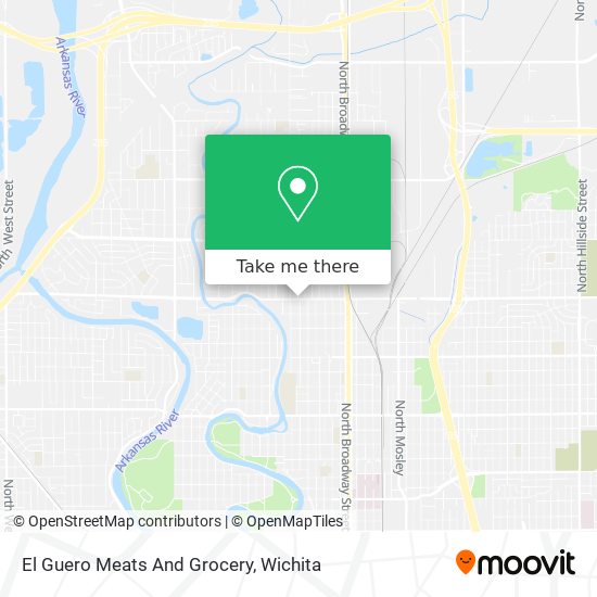 Mapa de El Guero Meats And Grocery