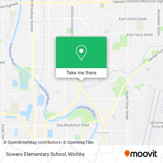 Mapa de Sowers Elementary School