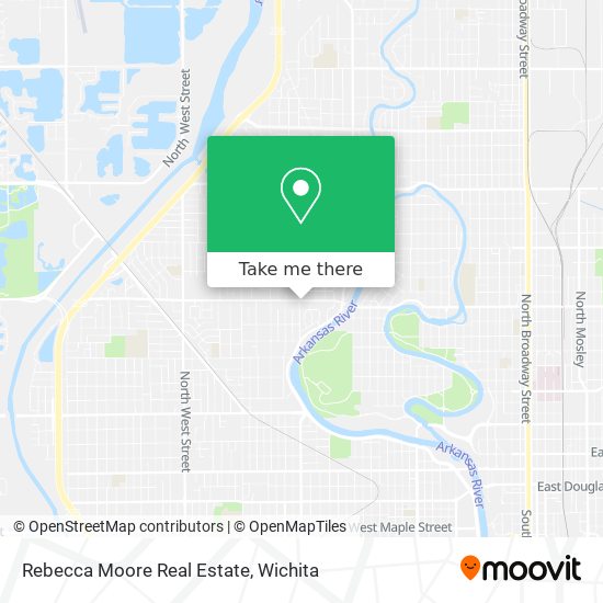Mapa de Rebecca Moore Real Estate