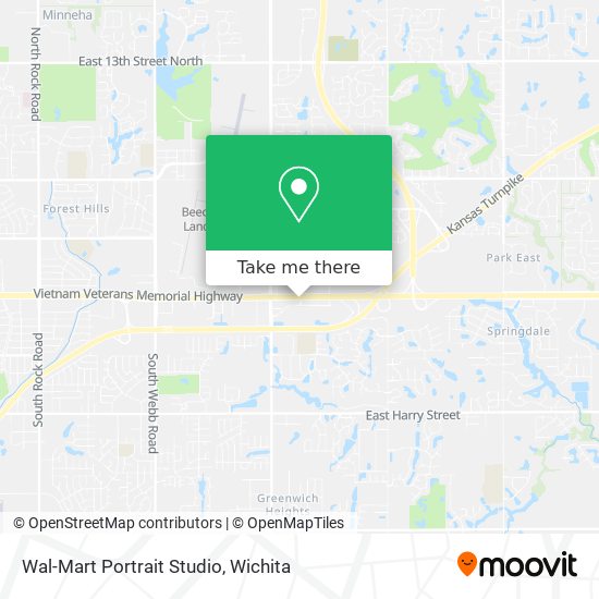 Wal-Mart Portrait Studio map