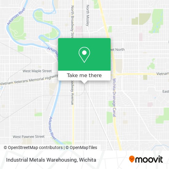 Mapa de Industrial Metals Warehousing