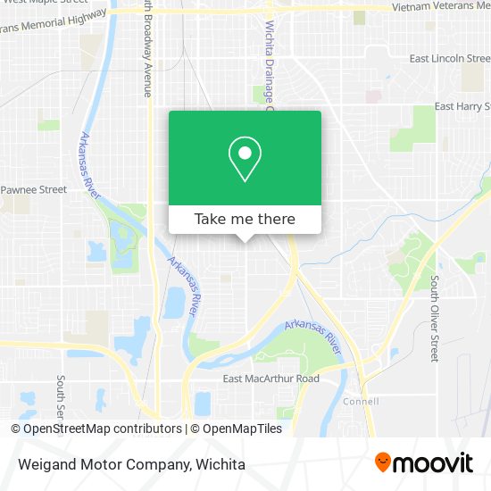 Weigand Motor Company map