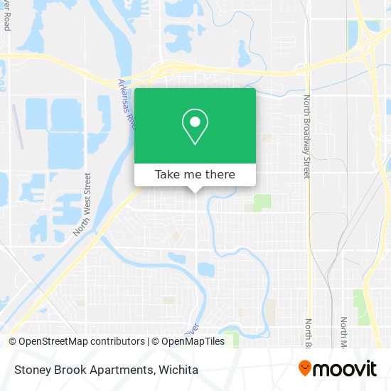 Stoney Brook Apartments map