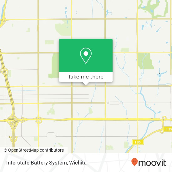 Mapa de Interstate Battery System