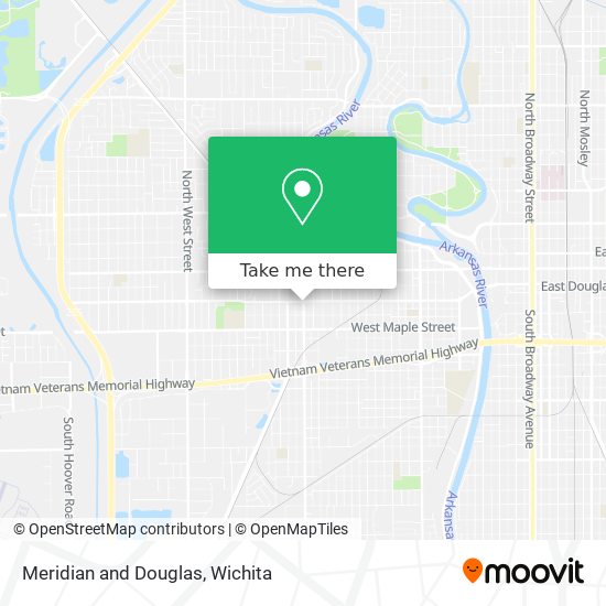 Meridian and Douglas map