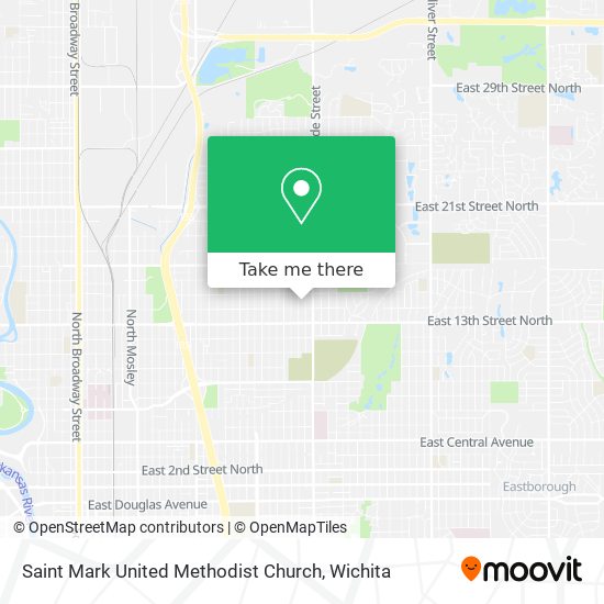 Saint Mark United Methodist Church map